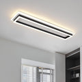 31.5in Acrylic Remote Linear LED Ceiling Light
