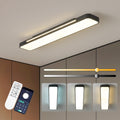 39.4in Black Remote Dimmable Linear LED Ceiling Light