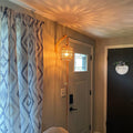 Plug-in Rattan Boho Wall Sconce